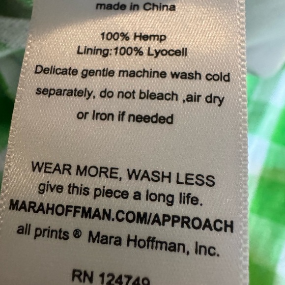 Mara Hoffman Sabina Jumpsuit in Army Green - Picture 8 of 8